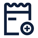 Invoice Apply Line SVG Icon